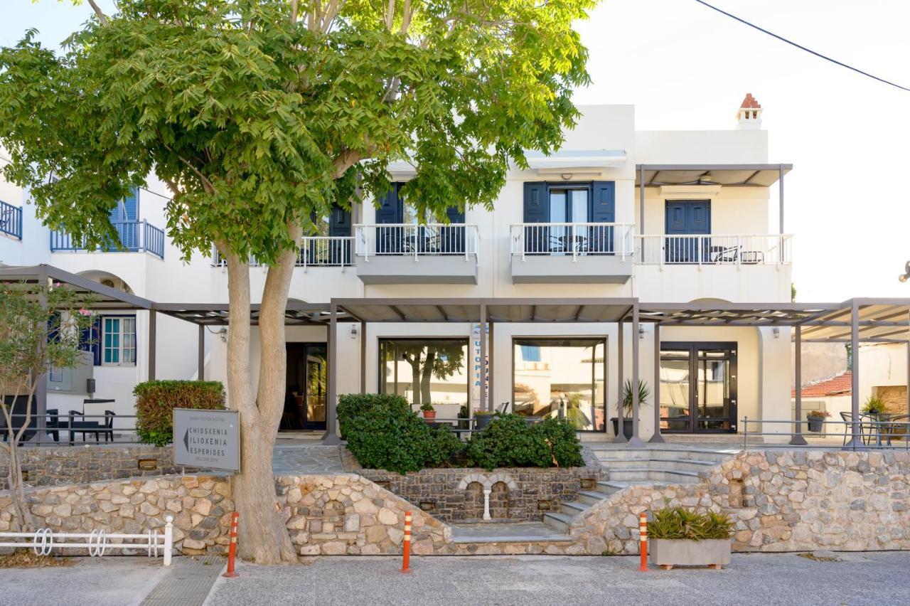 Ilioxenia Chios Studios & Apartments Paralia Agias Foteinis Eksteriør bilde